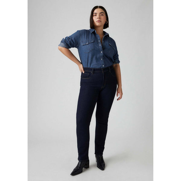 724 High Rise Straight Jeans