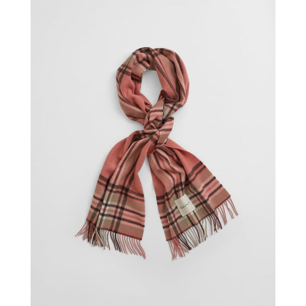 Tartan Checked Wool Scarf