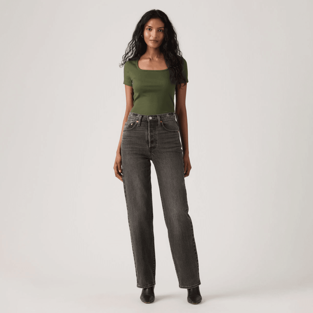 Ribcage Full Length Jeans