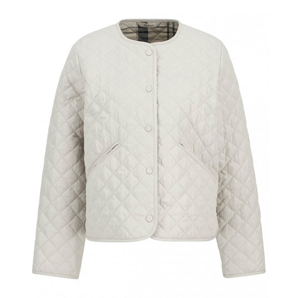 Cashel Collarless Quilted Jacket