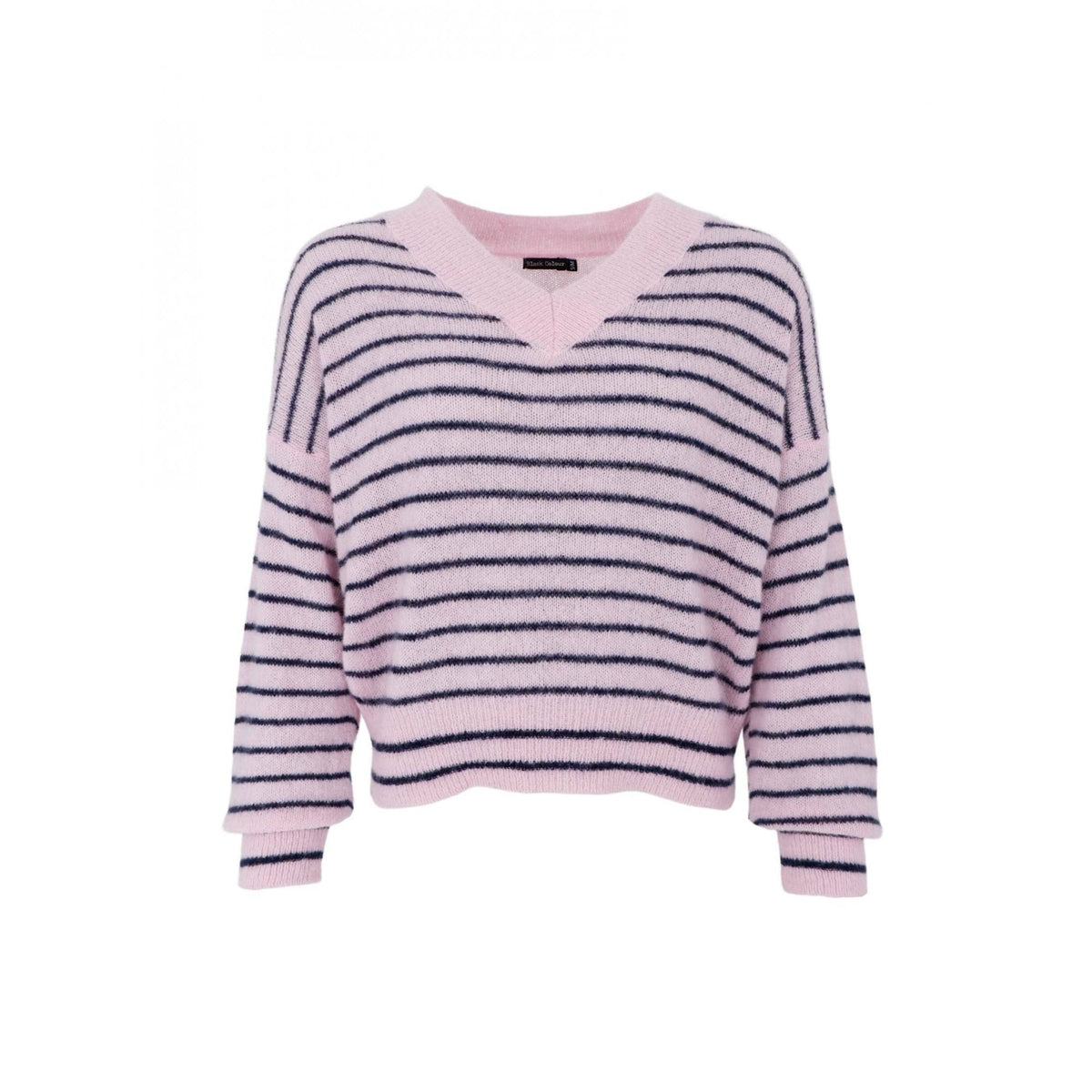 Dell Striped V-Neck Jumper