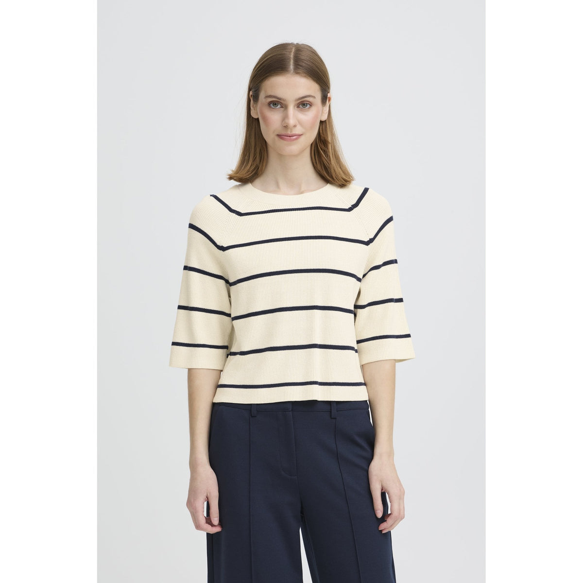 Boston Knit 3/4 Length Sleeve Jumper