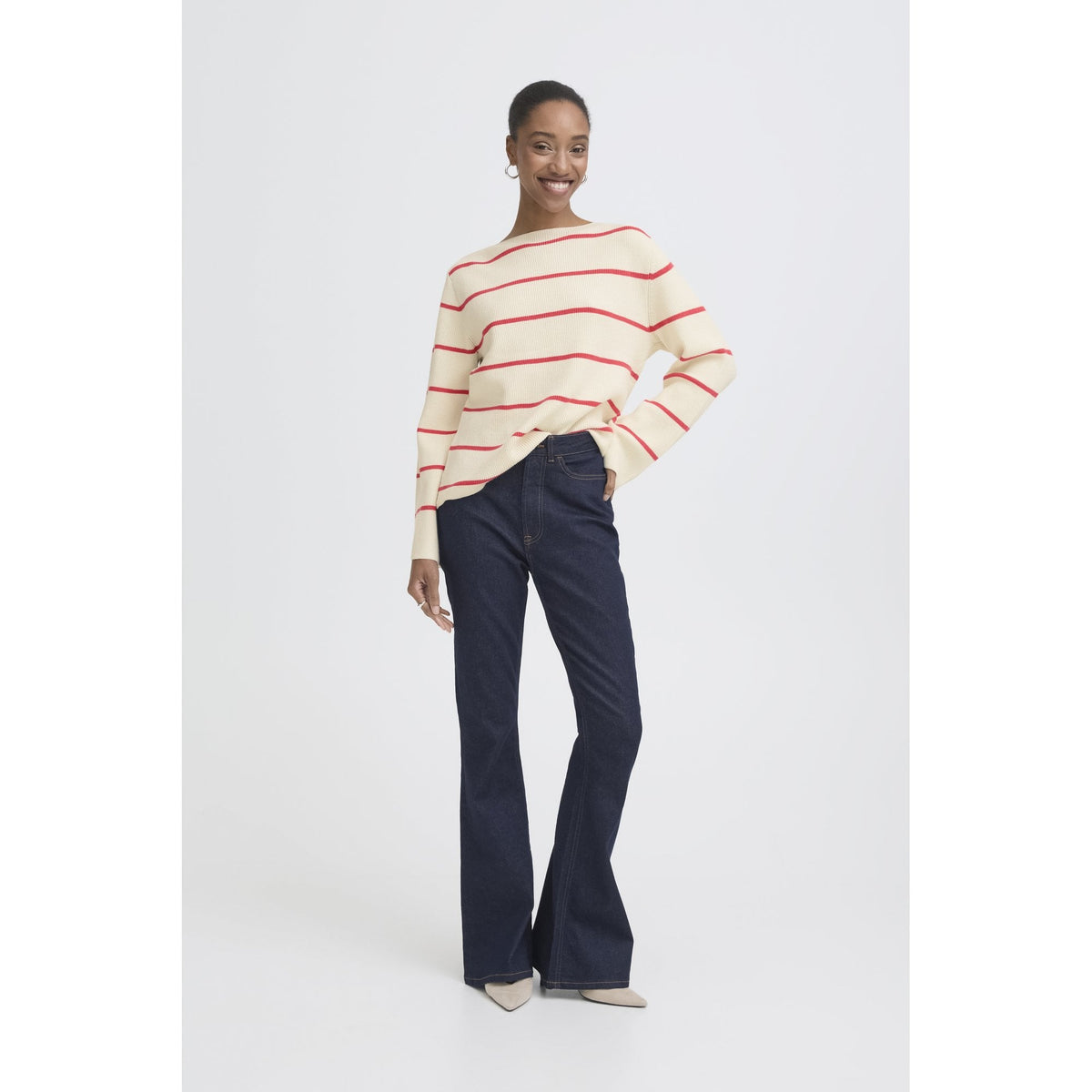 Boston Knit Long Sleeve Jumper