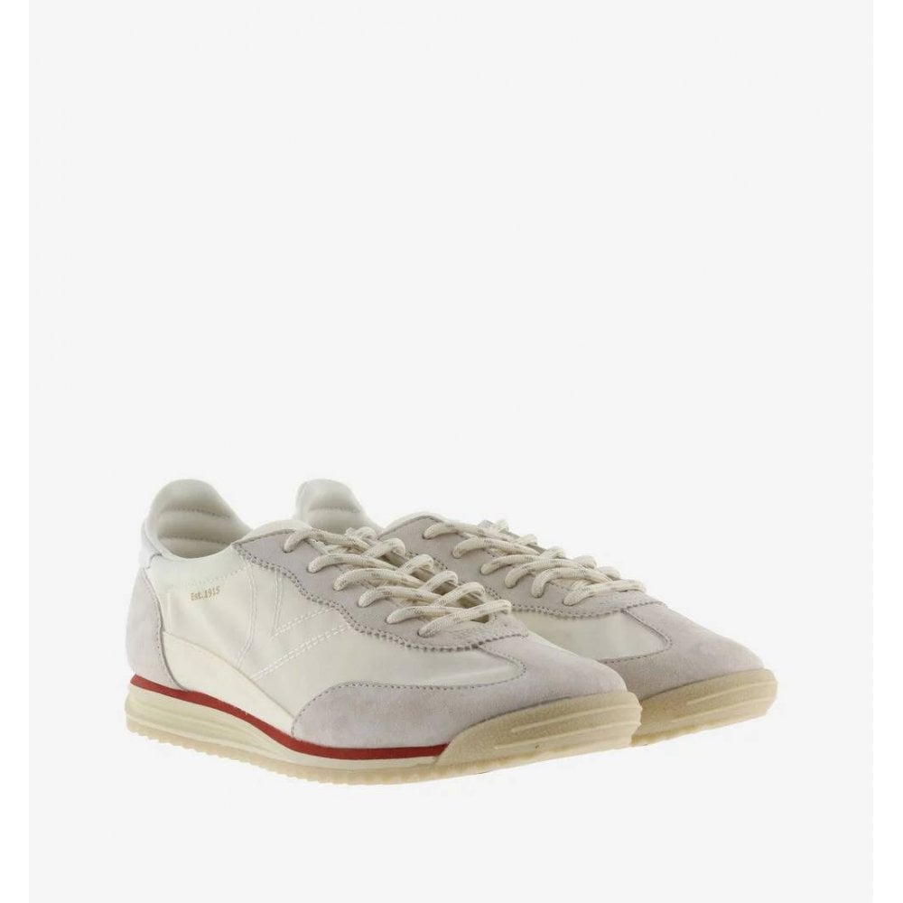Saturno Nylon & Suede Trainers