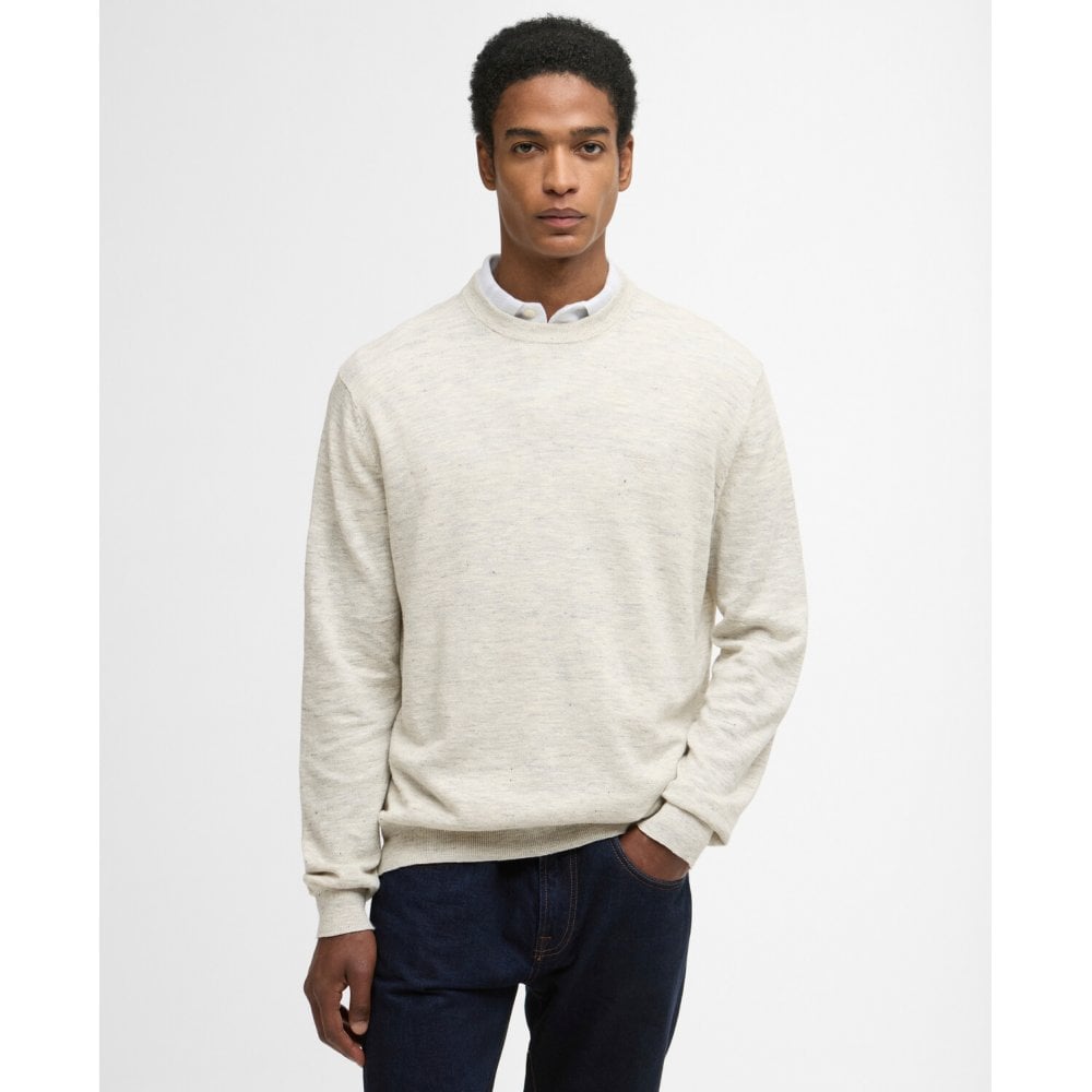 Flaxby Linen Blend Crew Neck