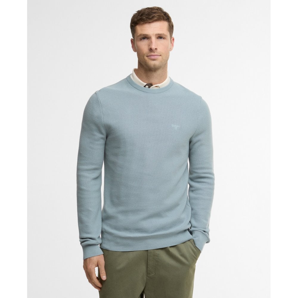 Essential Honeycomb Crew Neck Sweater