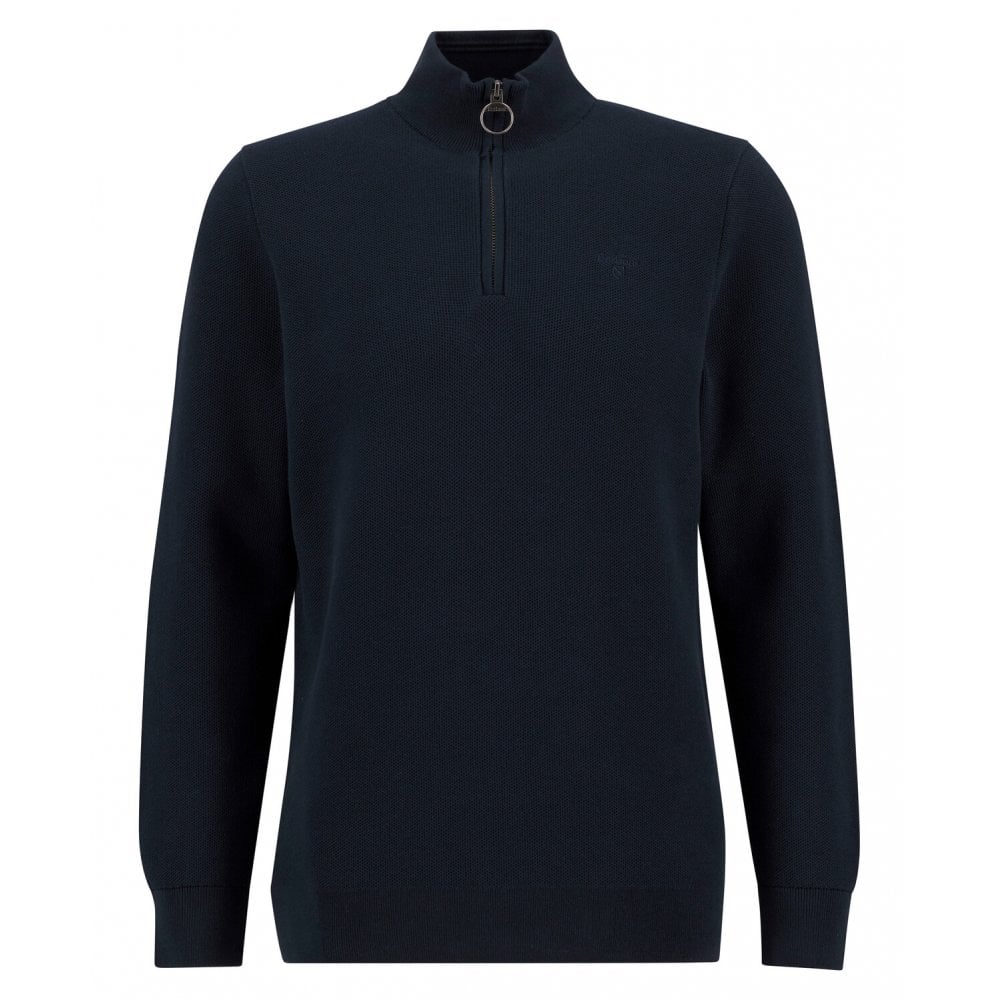 Essential Honeycomb Quarter-Zip Jumper
