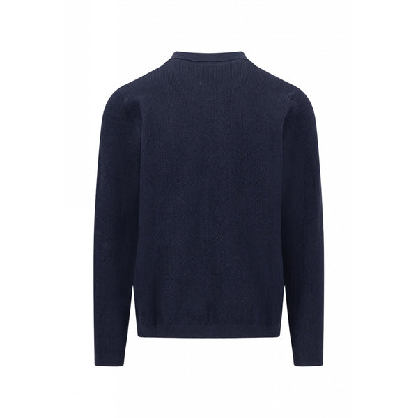 Textured Knit Button Cardigan