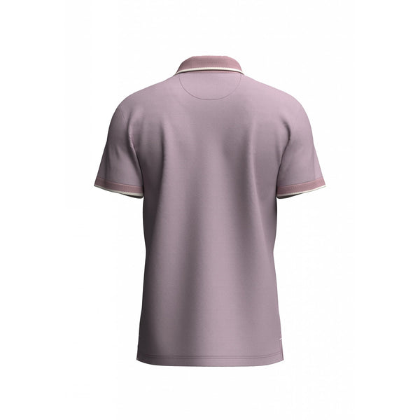 Two Tone Pique Polo Shirt