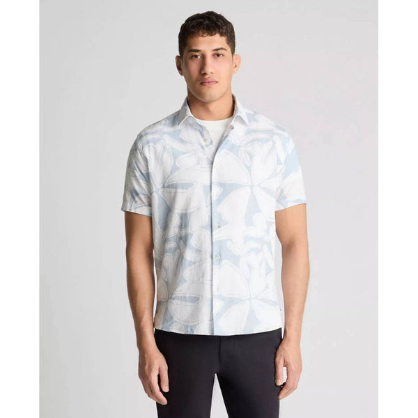 Tapered Short Sleeve Casual Shirt