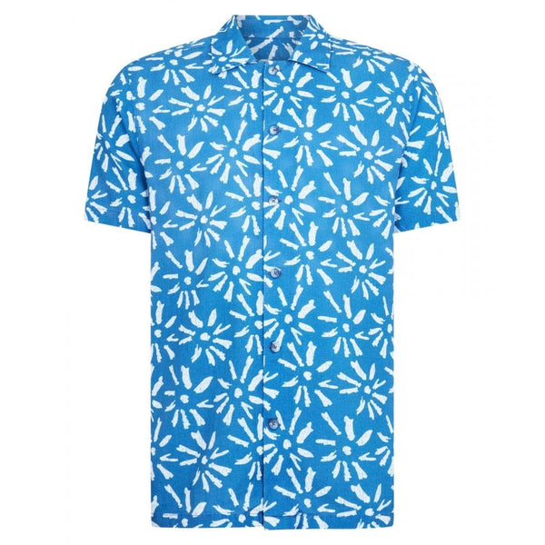 Tapered Short Sleeve Casual Shirt
