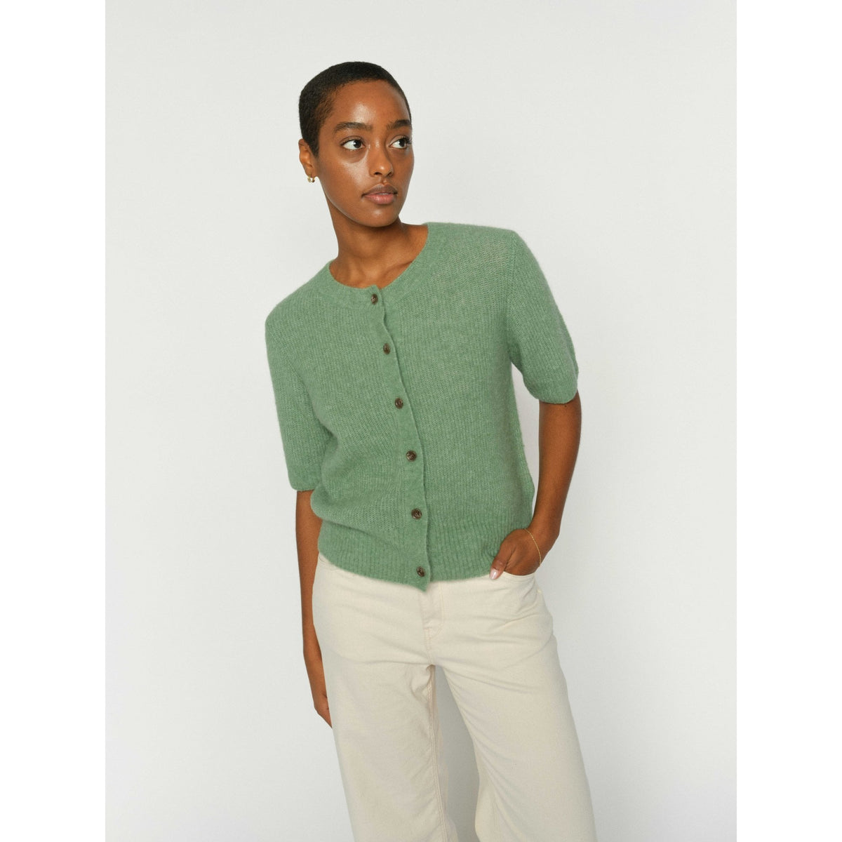 Thora Short Sleeved Cardigan