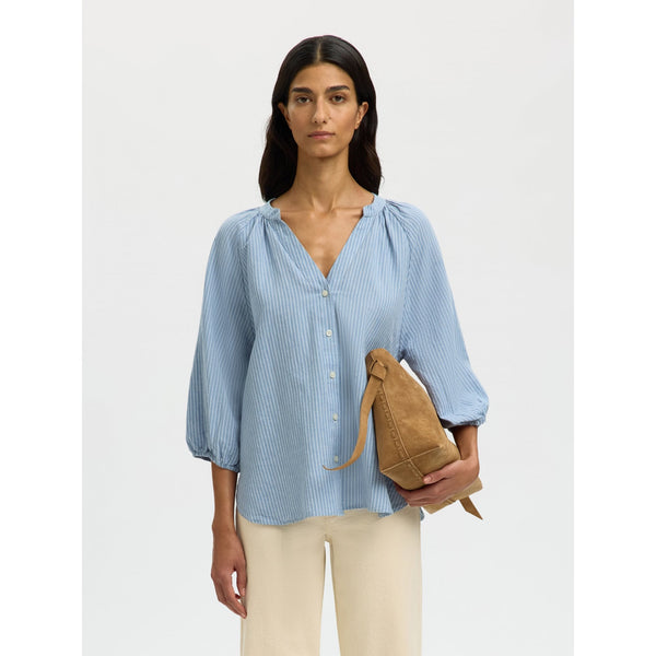 Alberta Linen Blend Shirt