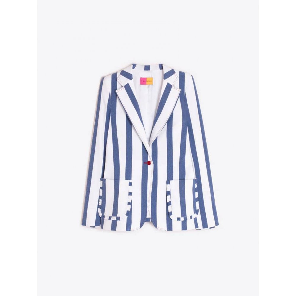 Striped Blazer