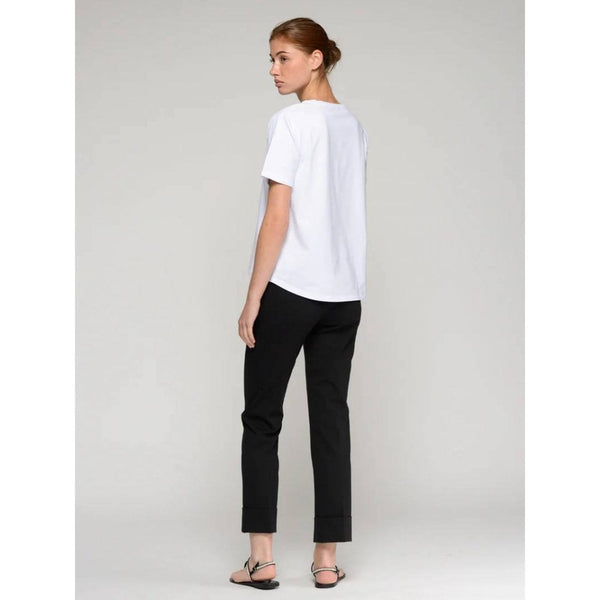 Straight Black Trousers