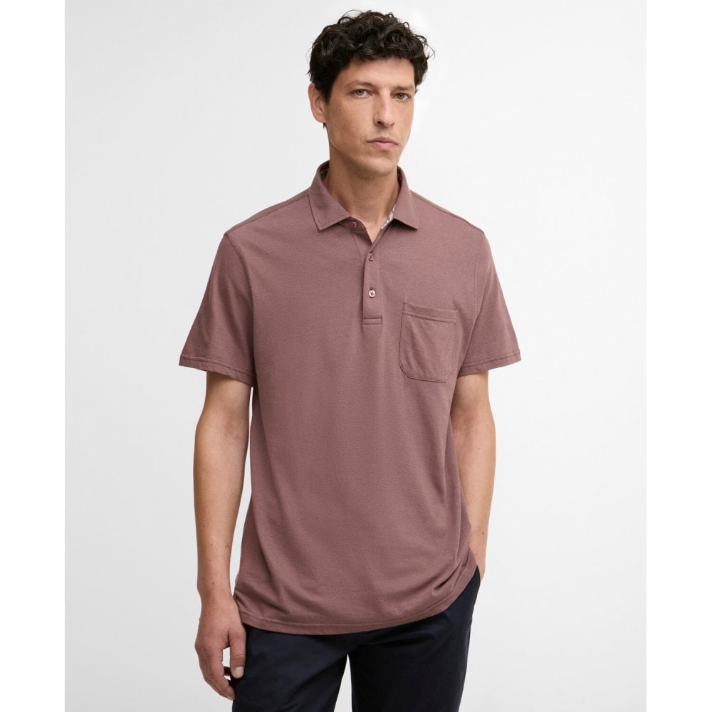 Steventon Linen Blend Tailored Polo Shirt