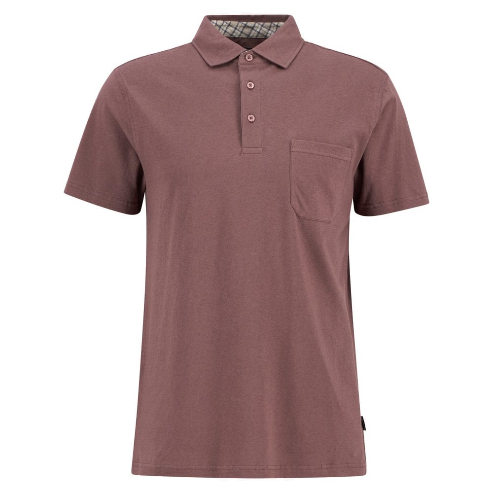 Steventon Linen Blend Tailored Polo Shirt