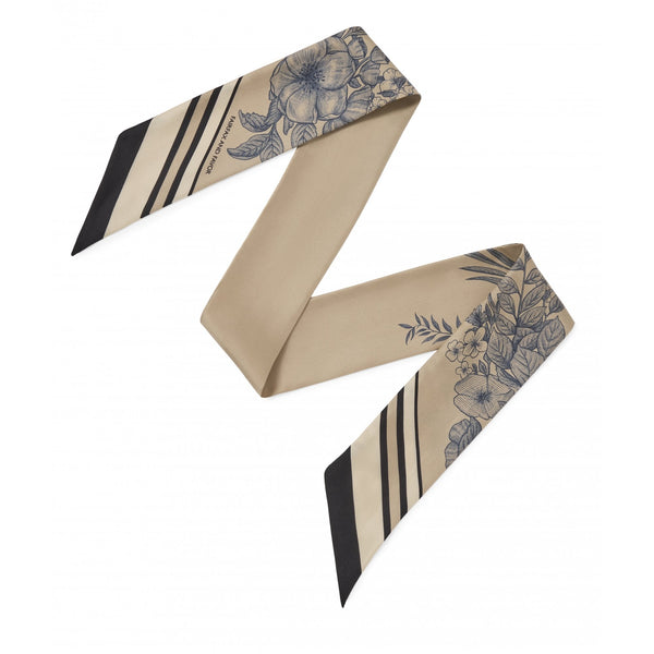 Mannington Twill Silk Scarf