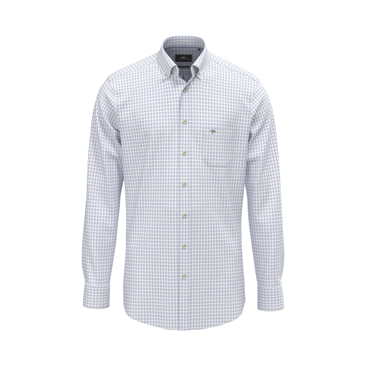 Washed Oxford Check Shirt
