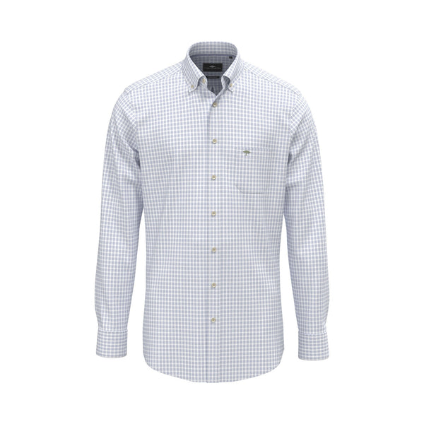 Washed Oxford Check Shirt