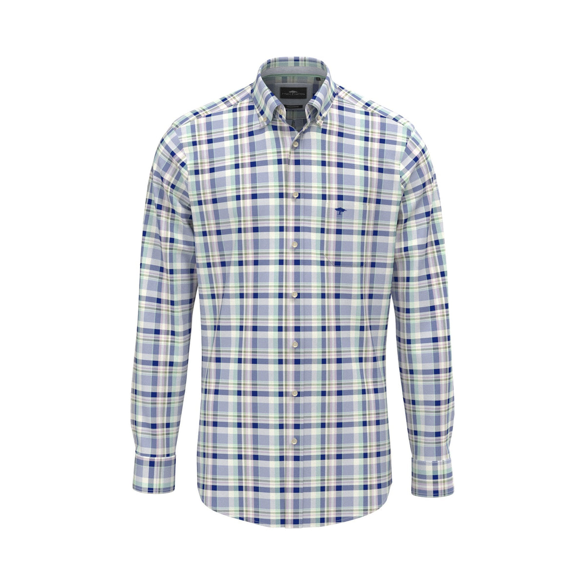 Washed Oxford Check Shirt