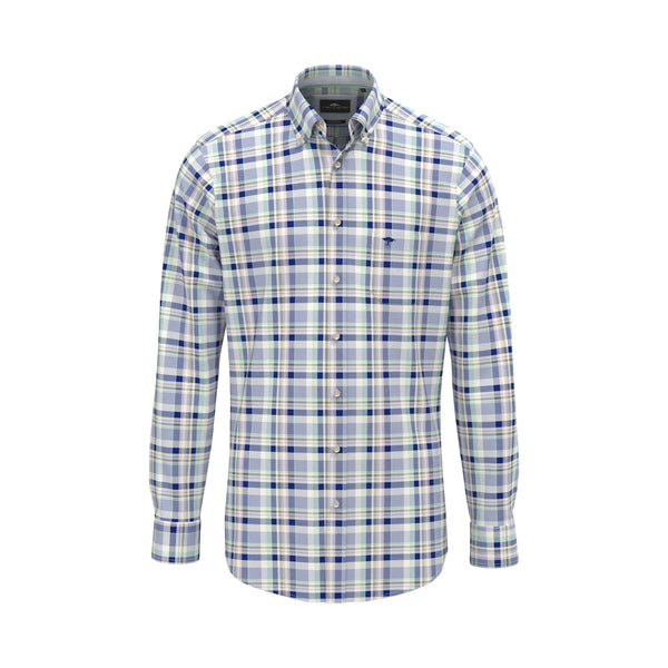 Washed Oxford Check Shirt
