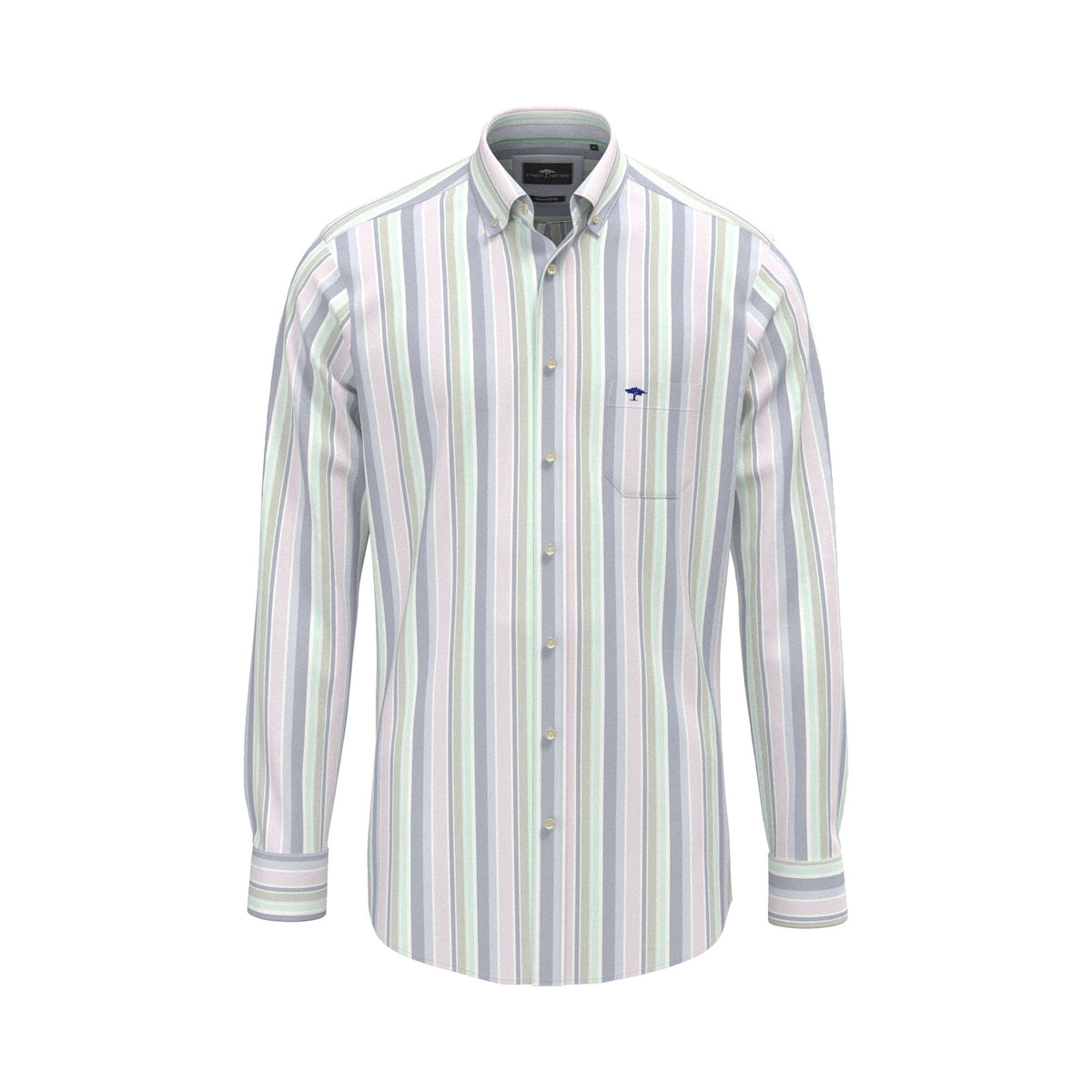 Washed Oxford Stripe Shirt