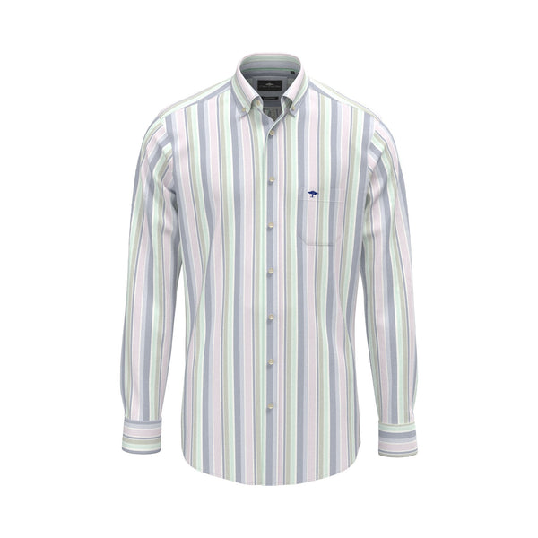Washed Oxford Stripe Shirt