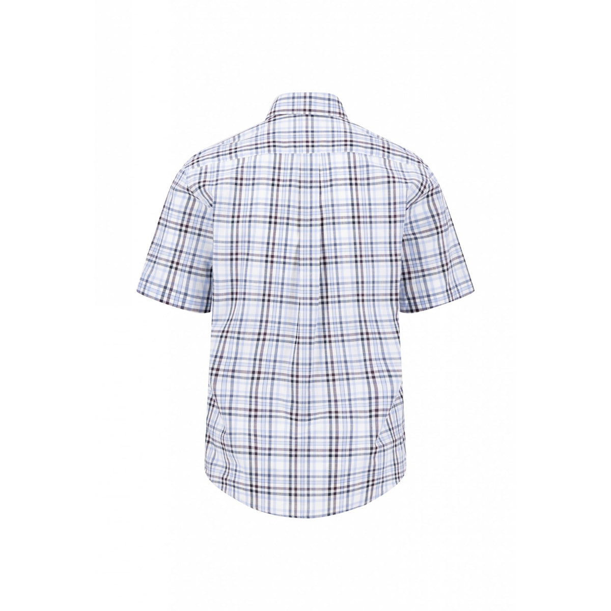 Slub Check Short Sleeved Shirt