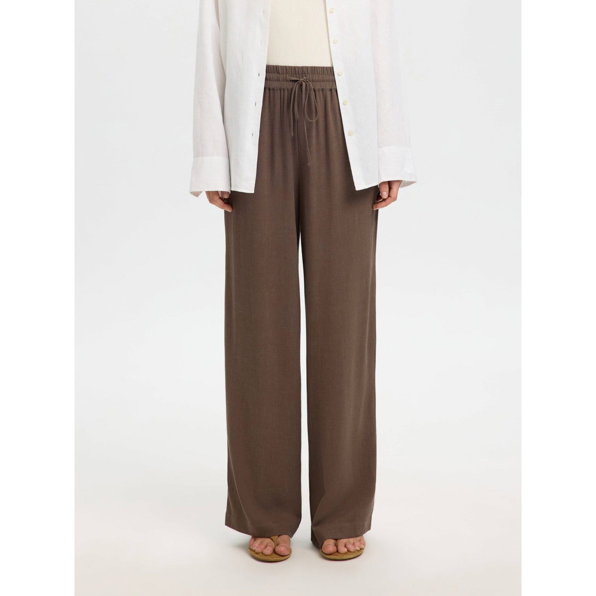 Viscose Blend Trousers
