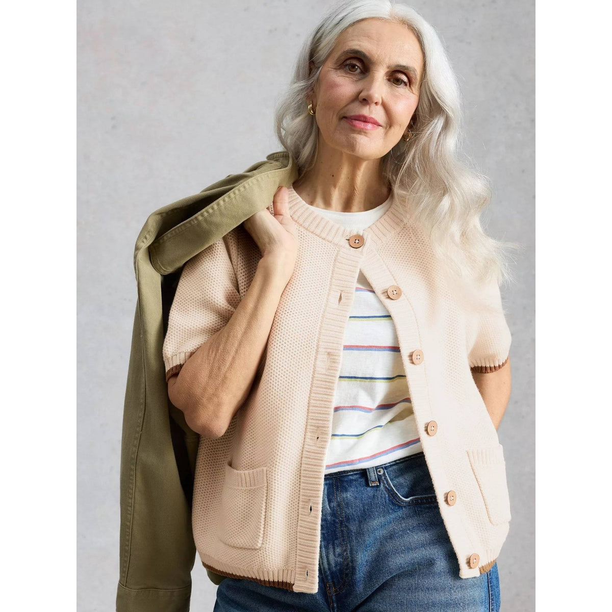 Isabella Short Sleeve Cardigan