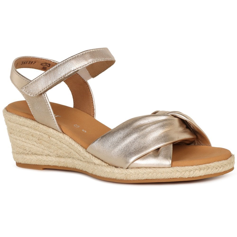 Moon Wedge Sandal
