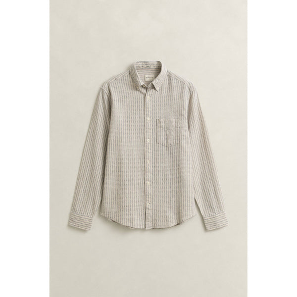 Striped Linen Blend Shirt