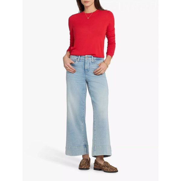 Teresa Wide Leg Ankle Jeans