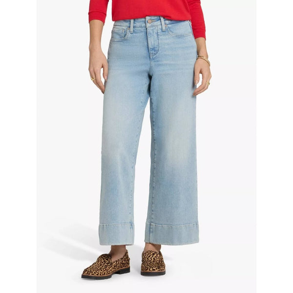 Teresa Wide Leg Ankle Jeans