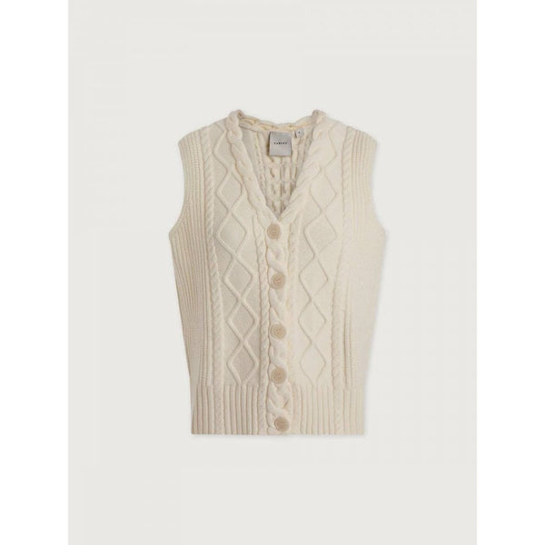 Tatyana Cable Knit Vest
