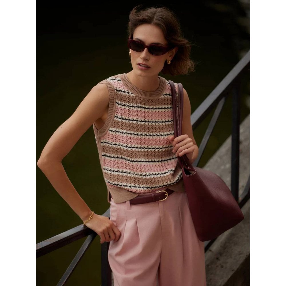 Deeley Stripe Stitch Tank