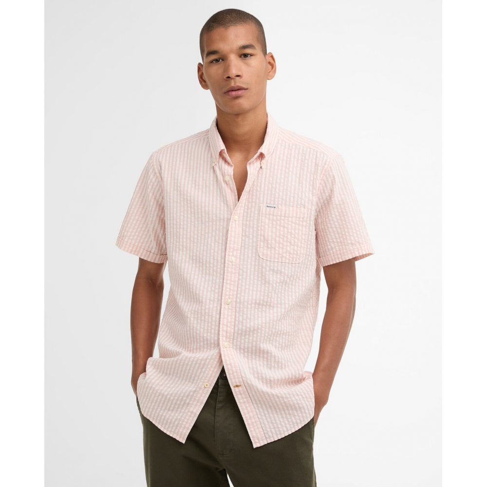 Cresswell Seersucker Short-Sleeved Shirt