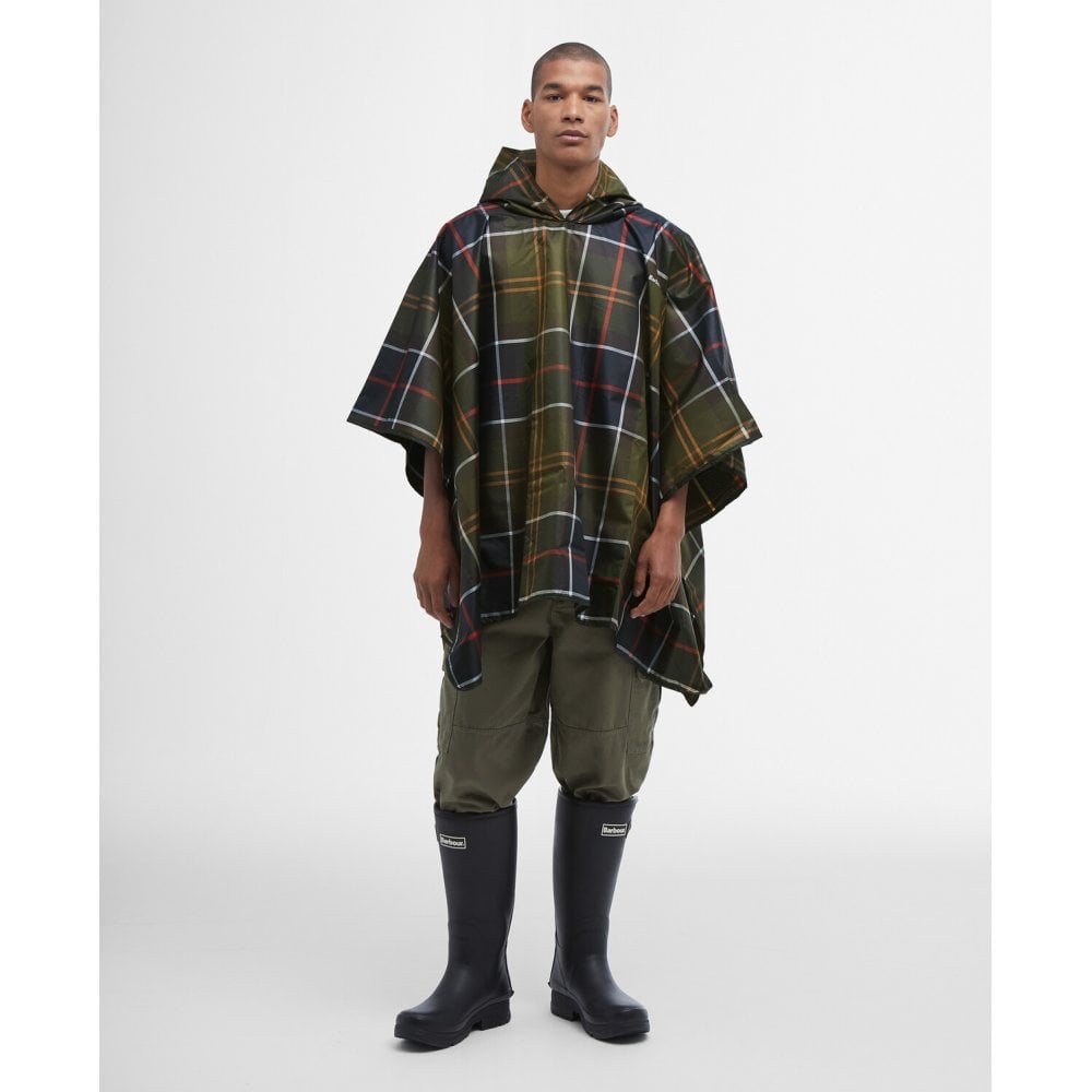 Tartan Showerproof Poncho