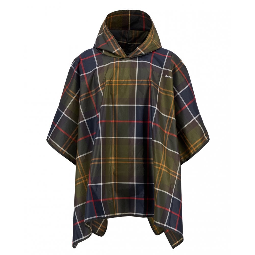 Tartan Showerproof Poncho