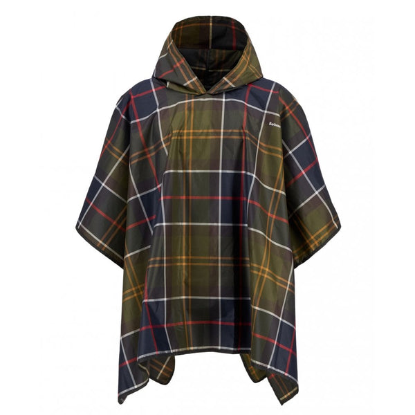 Tartan Showerproof Poncho