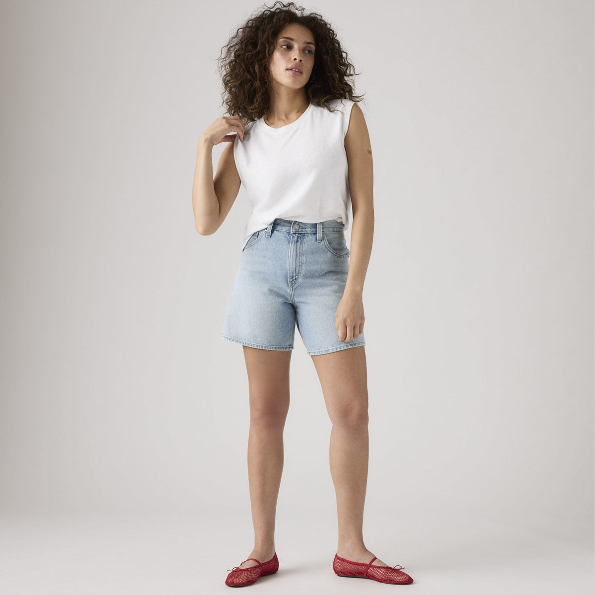 High-rise Baggy Shorts