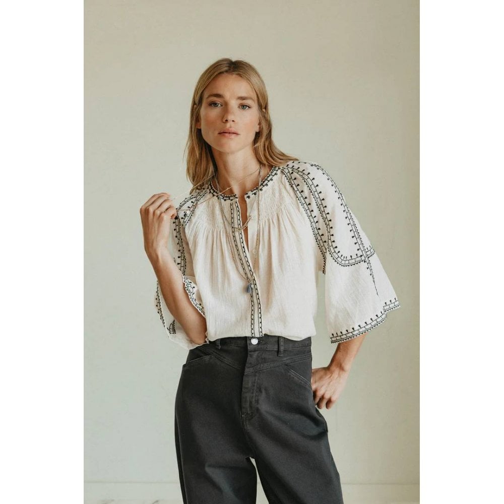 Bell-Sleeve Shirt