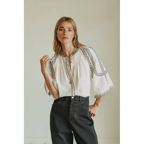 Bell-Sleeve Shirt