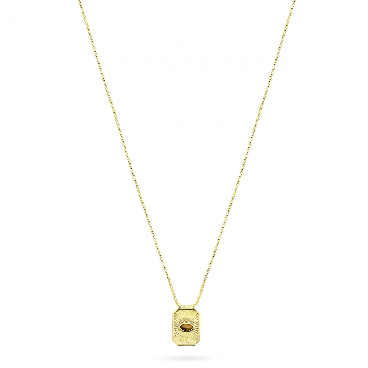 Talisman Pendant Necklace- Tiger’s Eye