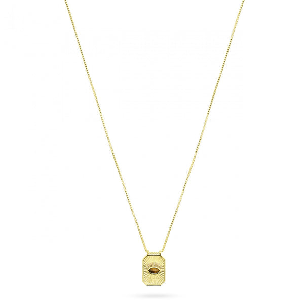 Talisman Pendant Necklace- Tiger’s Eye