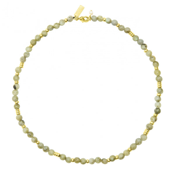 Jaipur Choker- Labradorite