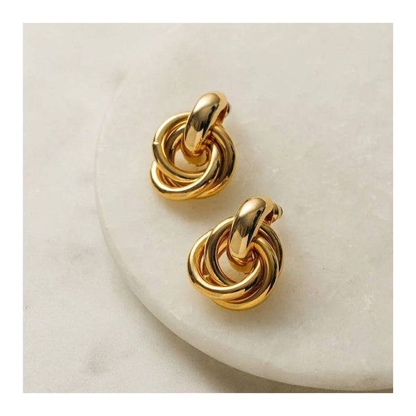 Statement Interlocking Earrings
