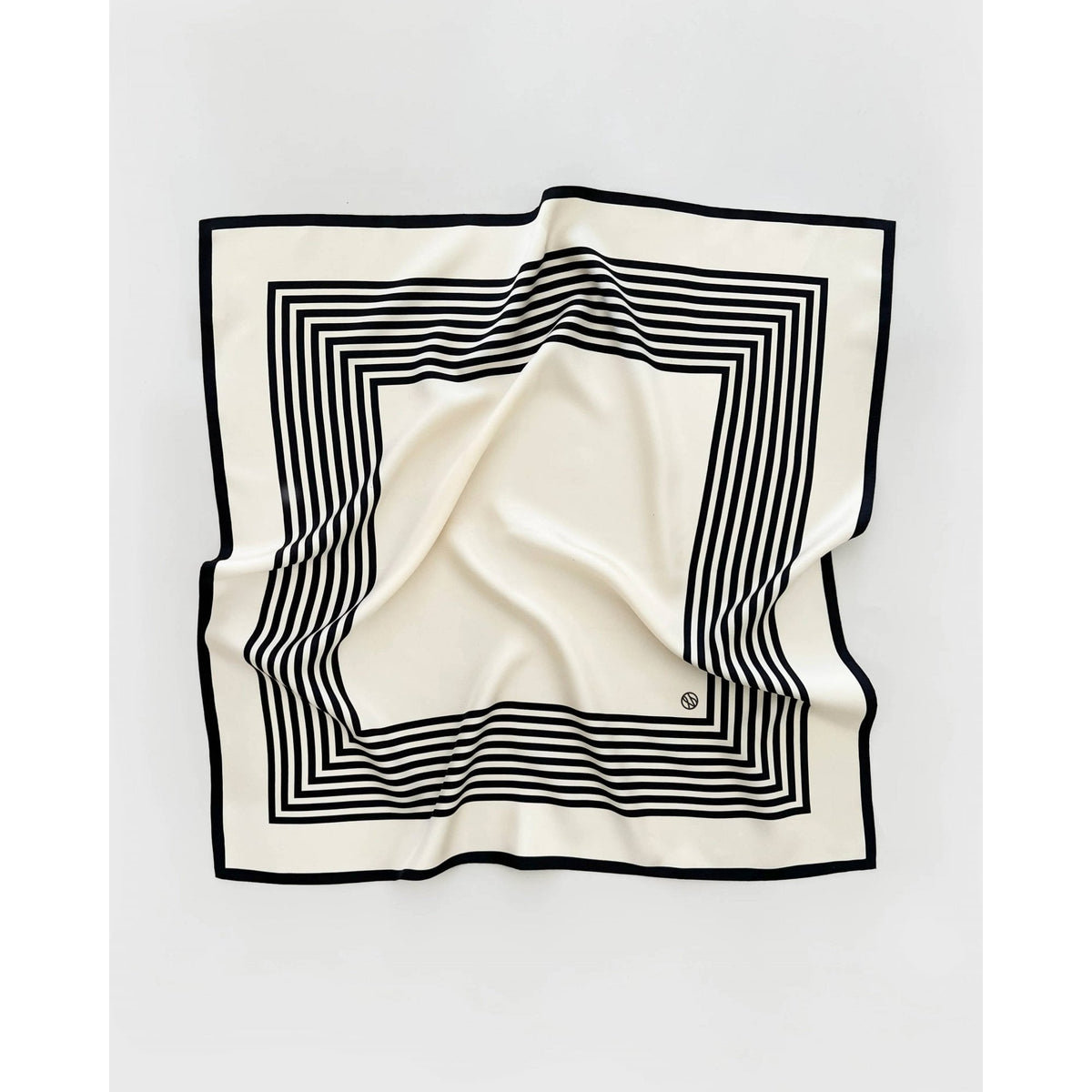 NO. 1 Cream Silk Scarf