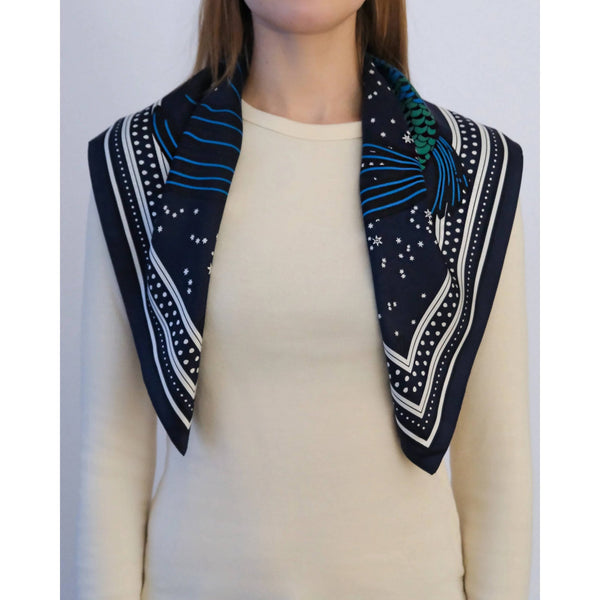Pisces Silk Scarf